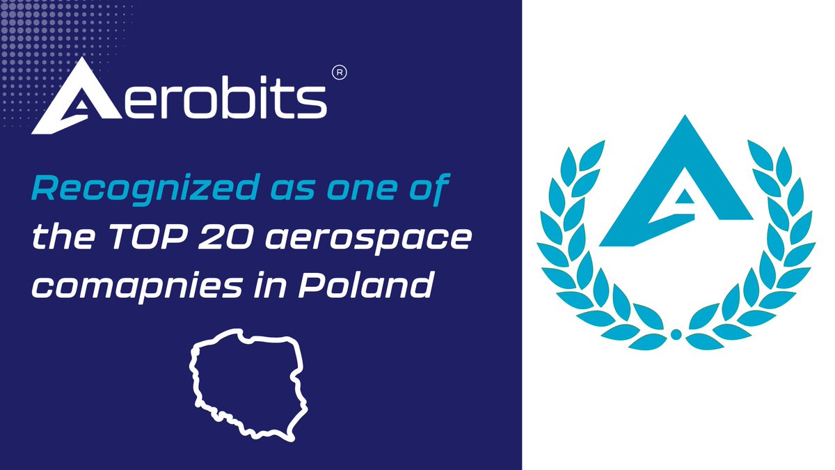 We are so proud that Aerospace Coffee -  daily newsletter with the latest news from the world of aviation, defence and space, recognized AEROBITS as one of the TOP 20 aerospace companies in Poland. 
See the list: aerospace.coffee/post/20-top-ae…