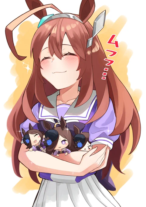 お誕生日おめでとう🎉
#ミホノブルボン生誕祭2022 #ウマ娘 