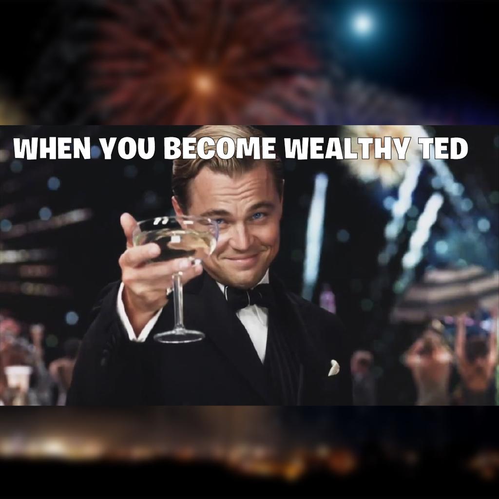 If you've not joined @WealthyTeds yet, then you're missing an opportunity to become a part of an exclusive community that will provide you with all you need to become wealthier. Join the community to get bigger. #WealthyTeds #NFT #luxury #NFTCommmunity