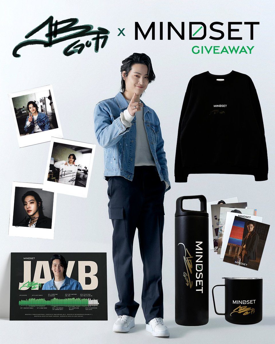 mindset_dive's tweet image. To celebrate the announcement of JAY B's video Collection, we have a very special giveaway. Head to bit.ly/3Lcb8oR to enter to win an exclusive JAY B x Mindset package. The giveaway closes on 5/15/2022 at 11:59 pm PT.

#JAYB_Mindset #JAYB