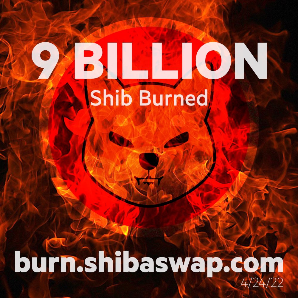 Archangelx0's tweet photo. Annnnddd… We are at 9 BILLION SHIB BURNED!!! 🔥🔥🔥 #ShibArmy Keep on Burning!!! 
#ShibTheMetaverse lands are in public sale! Shiboshis Zone has sold out!! https://t.co/lq0Zv5k4Us