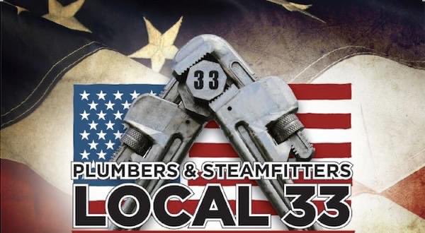 Plumbers & Steamfitters Local Union 33 tweet media