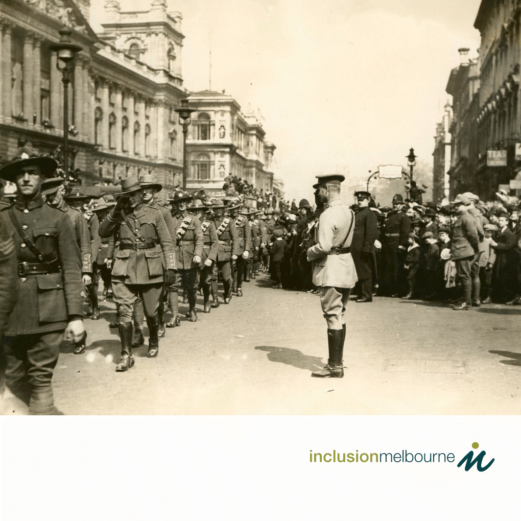 Thank you to the heroes in our past and present who have given us a bright future where we can reach our potential. 

#ANZACS #lestweforget #remember #inclusion #inclusionmelbourne #melbourne #disability #disabilityawareness #thrive #betterlife #growth #growthmindset #health