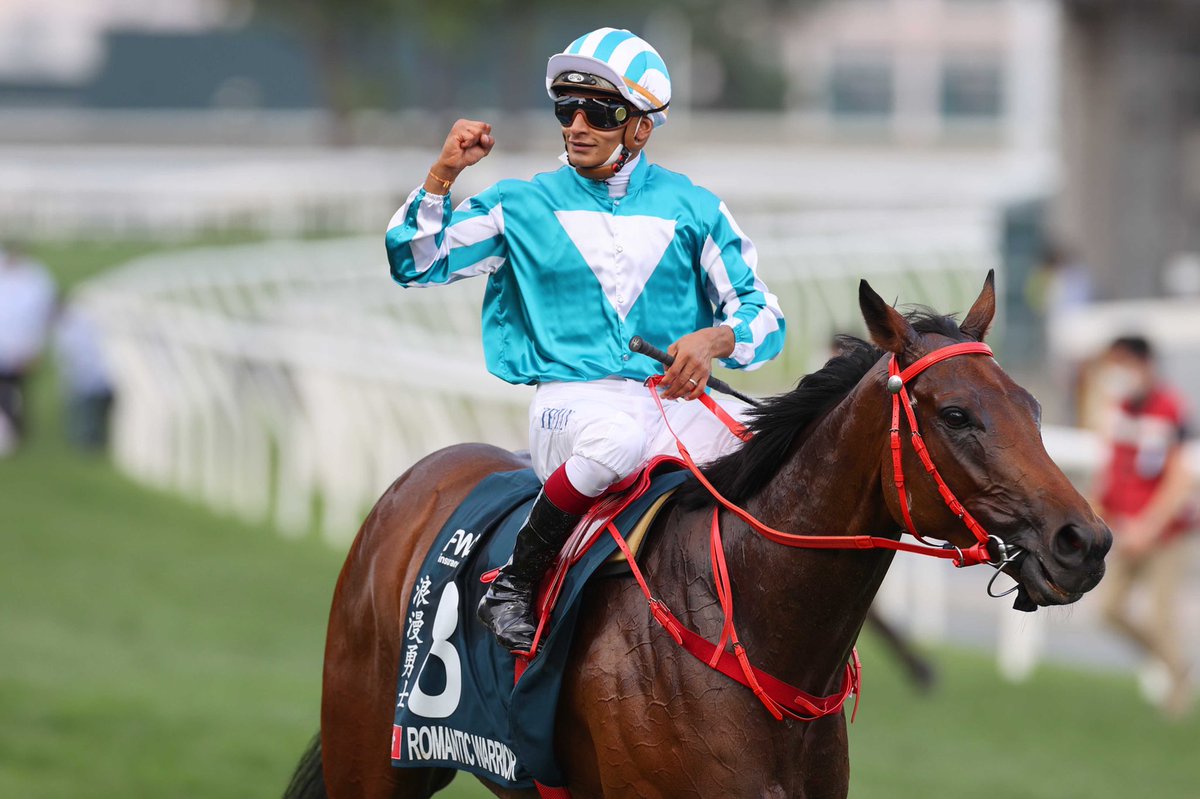 🤑 Bought for HK$4.8 million out of the 2021 #HKIS, Romantic Warrior’s G1 FWD QEII Cup win on Sunday enhances his earnings to HK$39.06 million across just eight starts. @KarisTeetan #FWDChampionsDay #HKracing