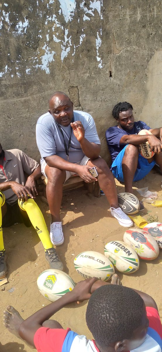 #CIRL Dimanche 24 avril 2022/ Séance d'entraînement et de formation.
Le rugby à 13 se pratique effectivement en Côte d'Ivoire.