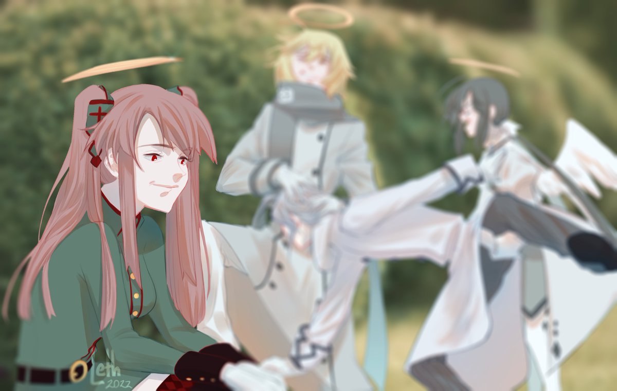 liar_leth's tweet photo. enjoying free time🥴 #funamuseart https://t.co/ufyLpG7bba