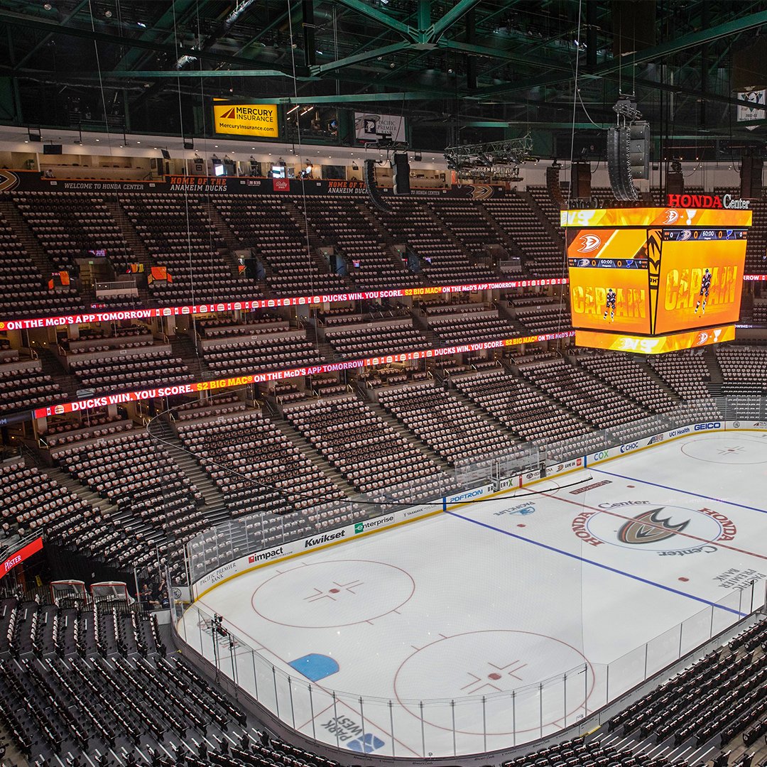 Seating Maps  Honda Center