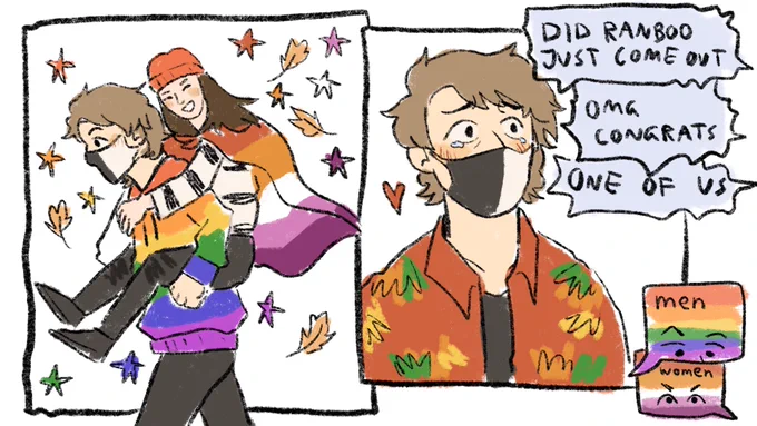 Ranboo and Aimsey in the style of Alice Oseman`s Heartstopper ^^
#ranboofanart #aimseyfanart 