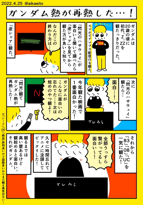 ガンダム熱が再熱した…! 