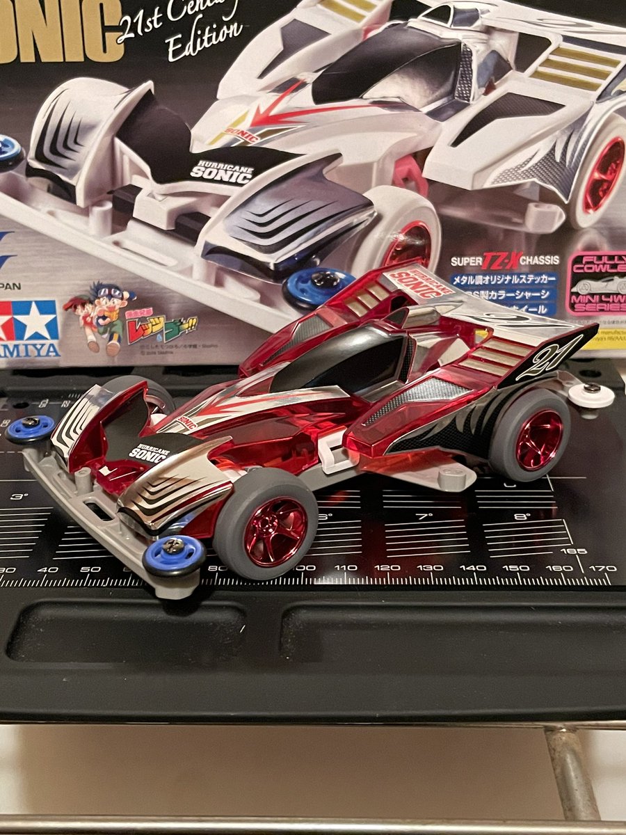 1日1四駆 ハリケーンソニック21stCenturyEdition #mini4wd #ミニ四駆