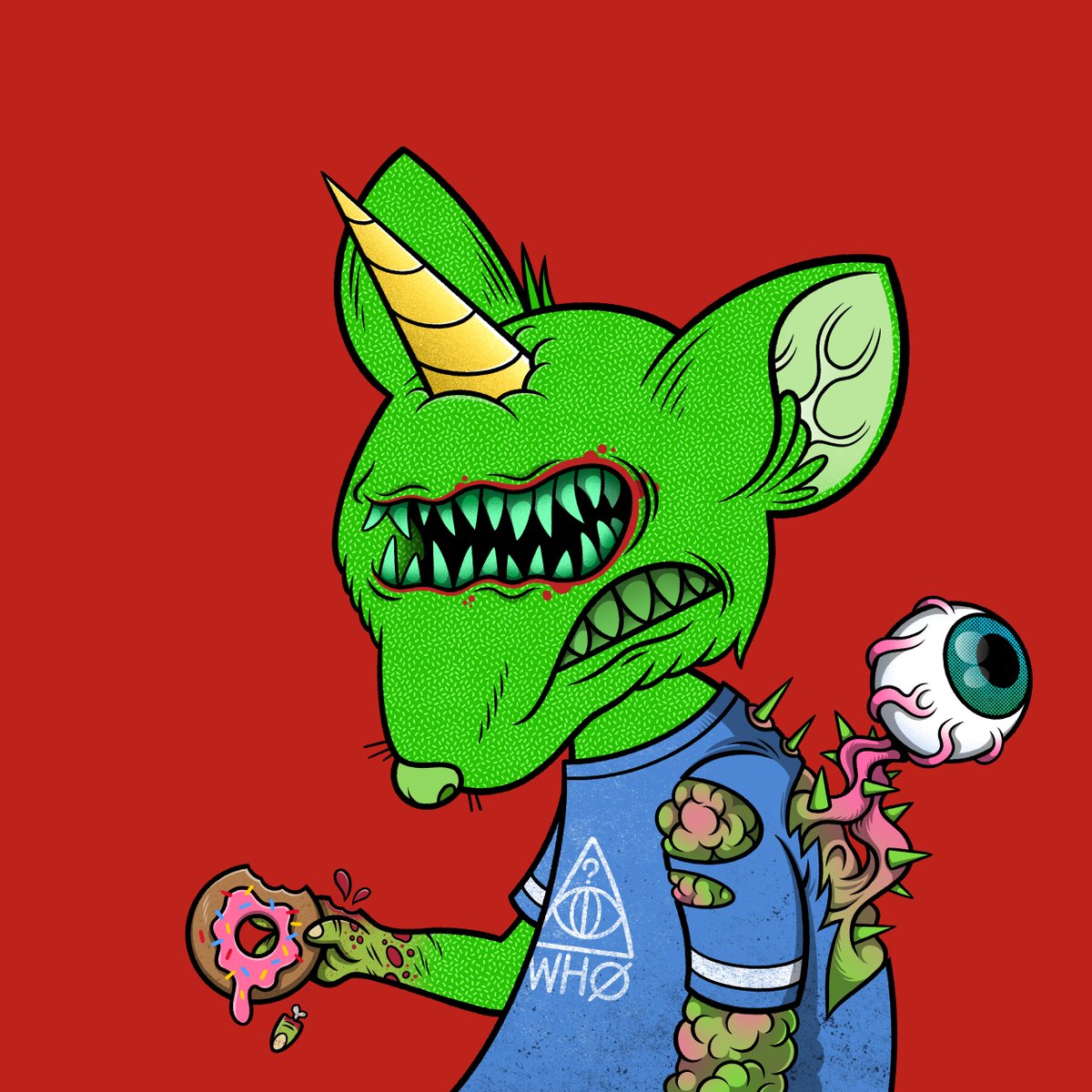 StonkHands's tweet image. Mutant rats are cooler than #MAYC...change my mind, don't even care if they have zero volume or I ever sell