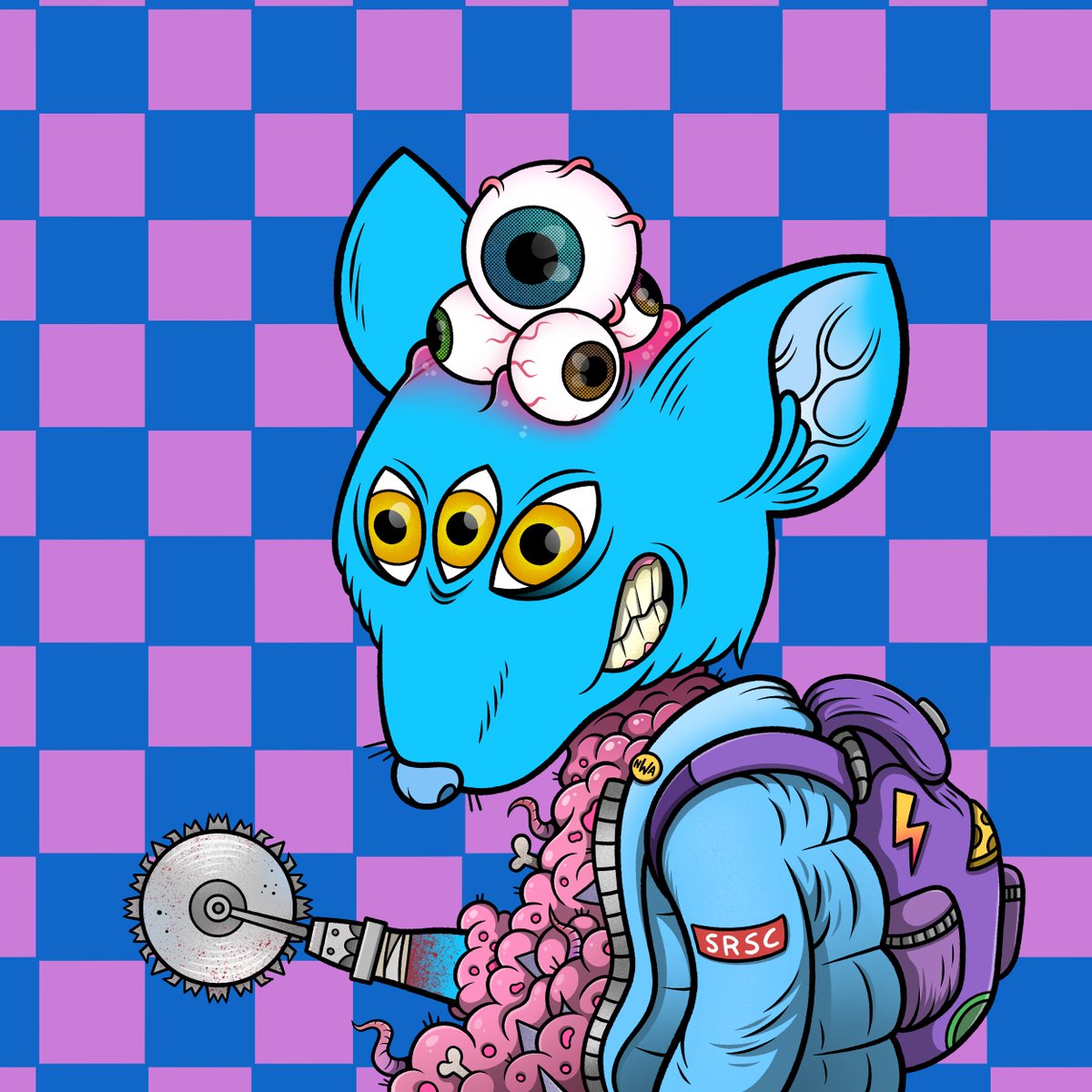 StonkHands's tweet image. Mutant rats are cooler than #MAYC...change my mind, don't even care if they have zero volume or I ever sell