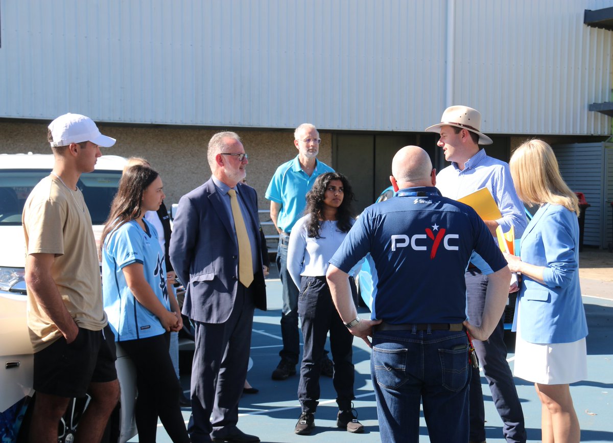 Yesterday at #PCYCAuburn <a href="/natwardmlc/">Natalie Ward</a> &amp; <a href="/SamFarraway/">Sam Farraway</a> announced an extra $250m spend on #RoadSafety. As the state's largest provider of Driver Education Programs PCYC NSW supports initiatives that help young people obtain a licence, reduce the road toll, and improve road safety.
