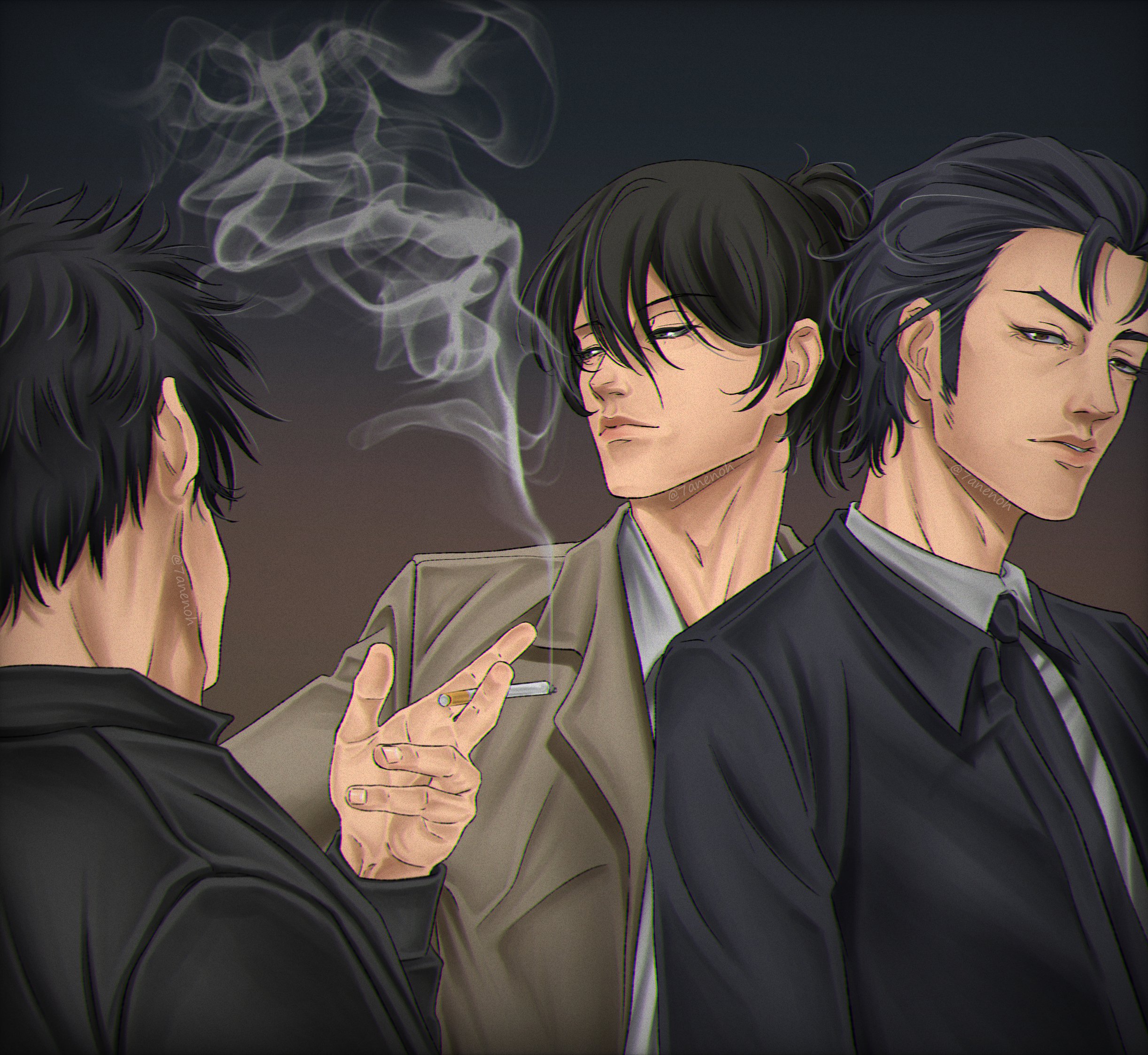 Hano هانو Sad Boys サイコパス 須郷徹平 宜野座伸元 狡噛慎也 Psychopass Pp Anime T Co Idzmjwlrga Twitter