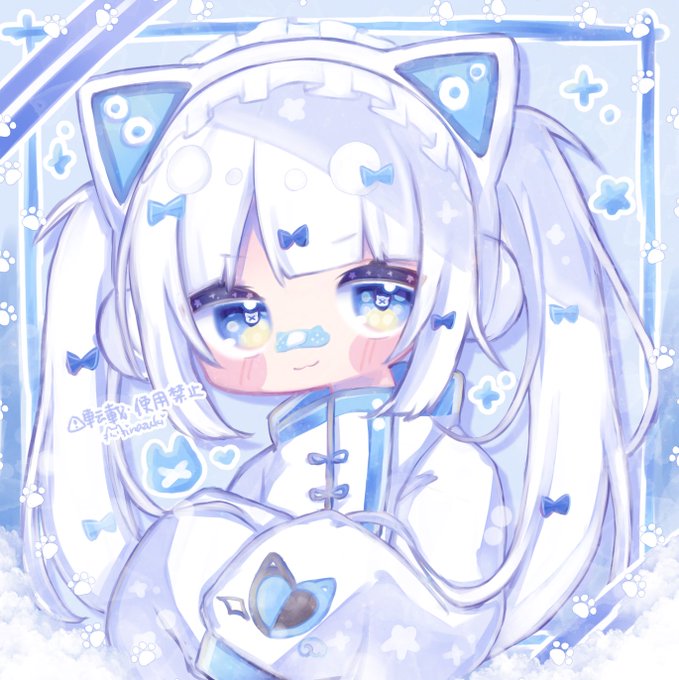 厚塗り猫耳ヘッドフォンちゃん🌐🩹
#絵描きさんと繋がりたい  #イラスト 
