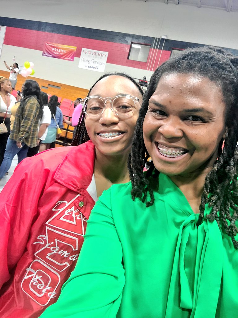 Ms. Fennell (@ms_fennell) on Twitter photo Congratulations to Destiny, my newest Soror & CHARTER MEMBER of the Upsilon Nu Chapter of Alpha Kappa Alpha Sorority, Incorporated!! ๐๐๐๐ So, so proud of her and the other <a href="/rvhs/">Ridge View High School: A Med Pro Magnet</a> Greeks I ran into tonight! ๐๐๐ Congratulations to Destiny, my newest Soror & CHARTER MEMBER of the Upsilon Nu Chapter of Alpha Kappa Alpha Sorority, Incorporated!! ๐๐๐๐ So, so proud of her and the other <a href="/rvhs/">Ridge View High School: A Med Pro Magnet</a> Greeks I ran into tonight! ๐๐๐