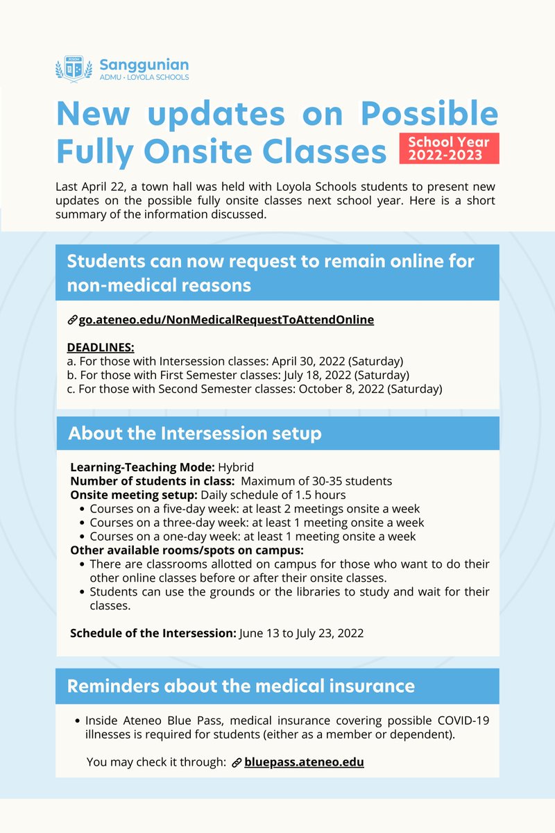 Loyola Academic Calendar 2023 Jgsom Sanggunian (@Jgsomsanggu) / Twitter