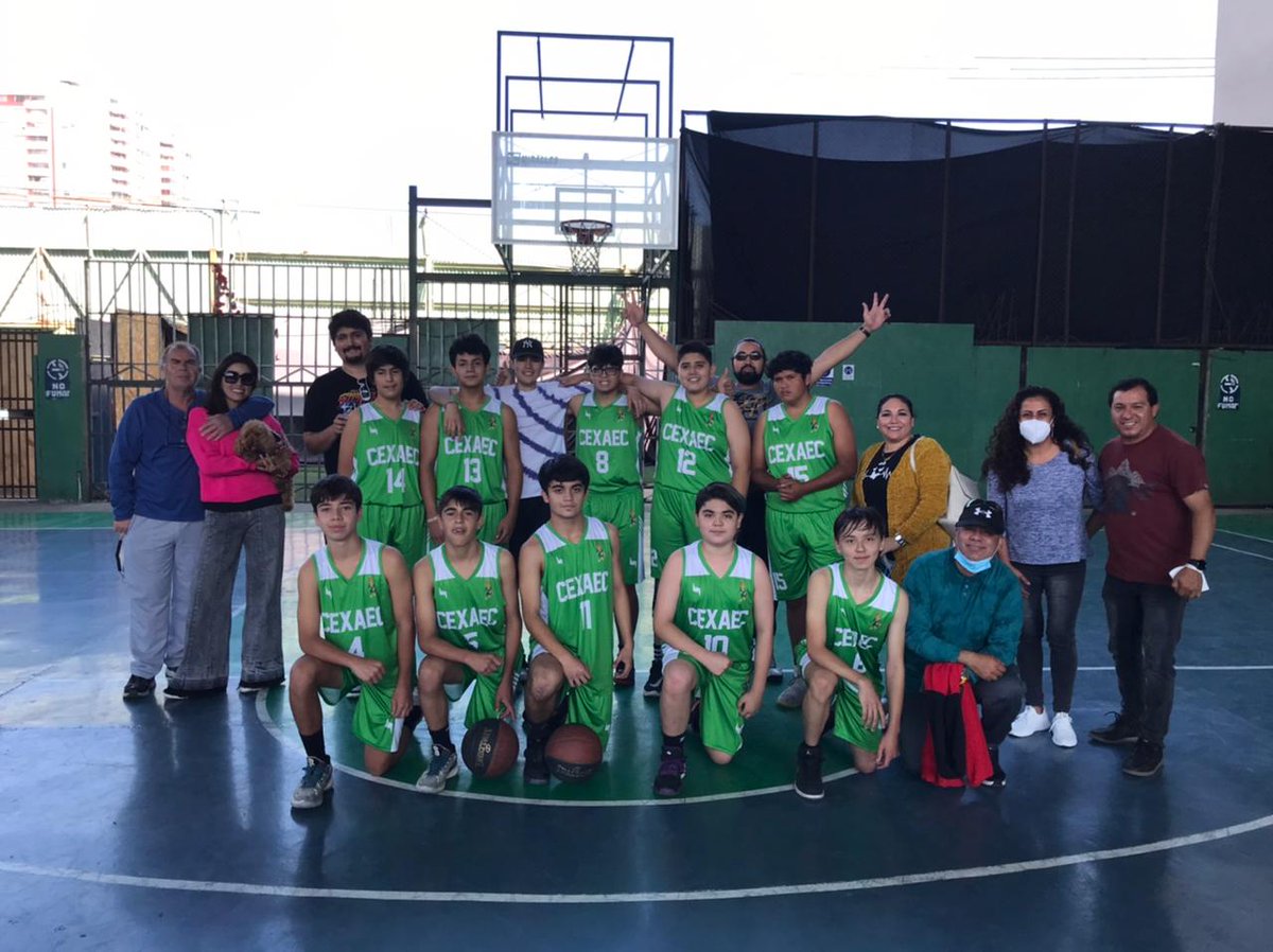 cexaec1's tweet photo. Gracias por el apoyo incondicional de los apoderados U15 2022 #basquetbol #deporte https://t.co/gb9VPiO5kO