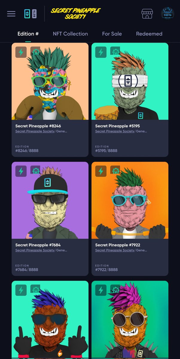 Nothing has me nerding harder than <a href="/ThePassaways/">Passaways (TPMC)</a> @ivory_symbiote and <a href="/SecrtPineapple/">The Grove</a>. They have staking, frequent air drops, active awesome communities, and so much more. Found only on <a href="/ThetaDrop/">ThetaDrop</a> 🙏😎