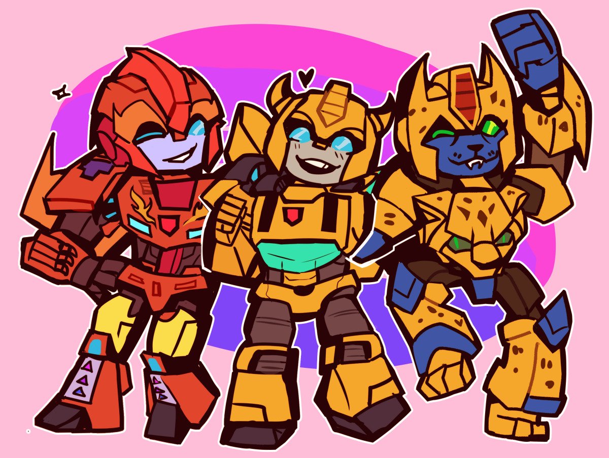 「Rodimus, Bumblebee and Cheetor!! a fun t」|zaeed 🇦🇷のイラスト