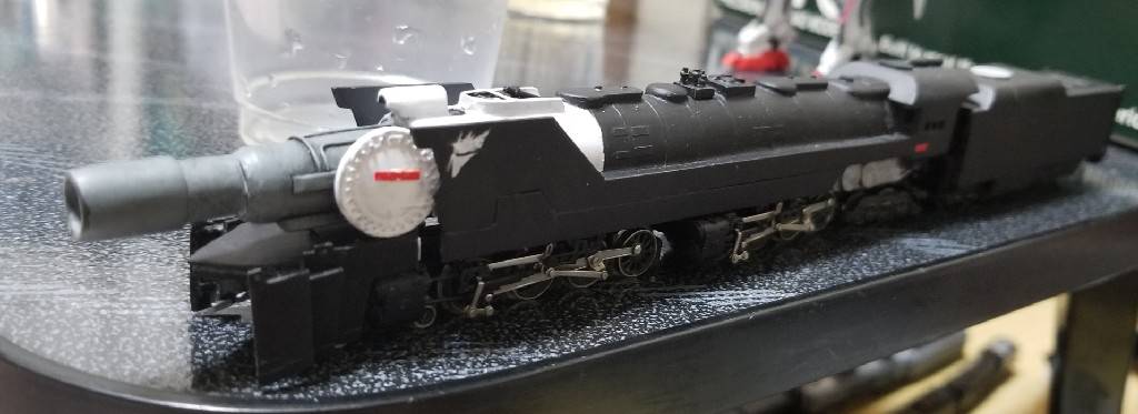 銀河鉄道物語 #Nゲージ コスモマトリクス砲ギミック、だいぶ出来ました