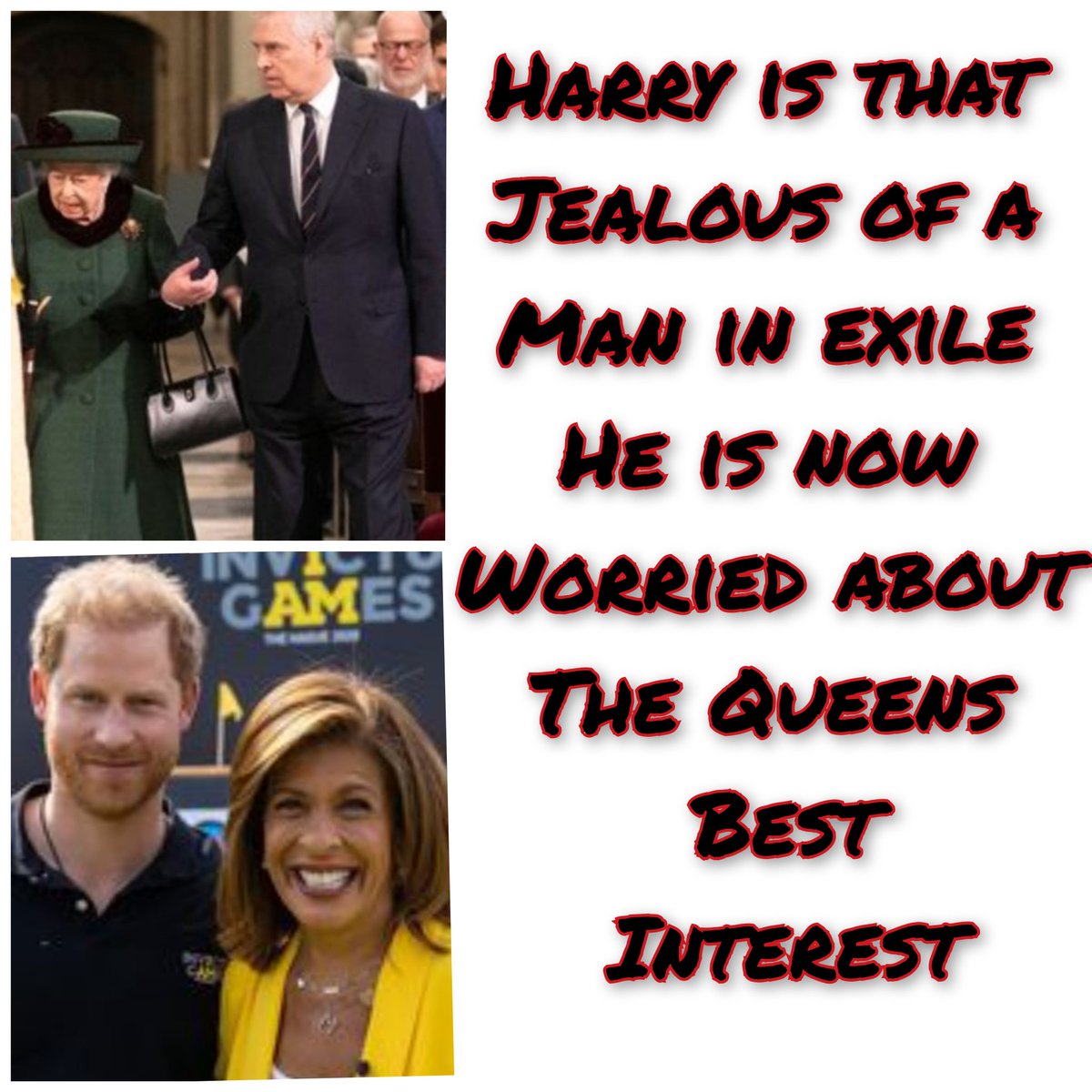 LilibetLady's tweet photo. #GreedyHarry Seriously Harry you're jealous of a man that is bottom of the pile. #RoyalFamily #ExRoyals https://t.co/cguQbHxo5U
