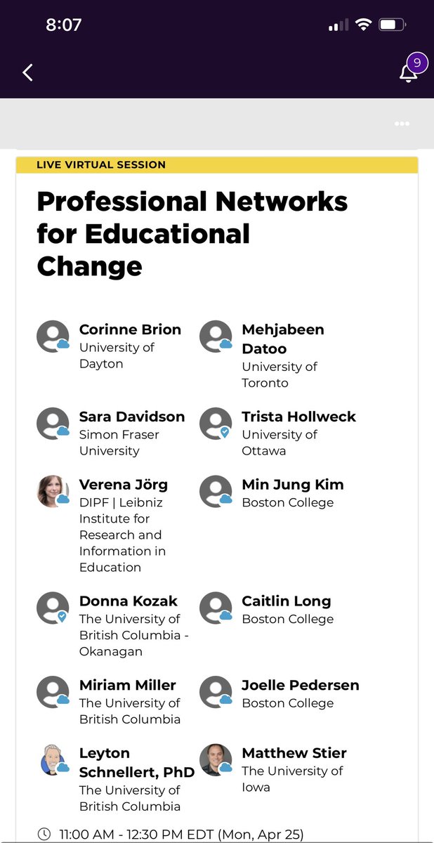 JoellePedersen's tweet photo. Hey #AERA22, the fun isn’t over yet. Tomorrow morning, @tristateach and I talk about what happens when Professional Learning Networks go global. Zoom on in. @ArcEducation @HargreavesBC https://t.co/aPKjlCC77T