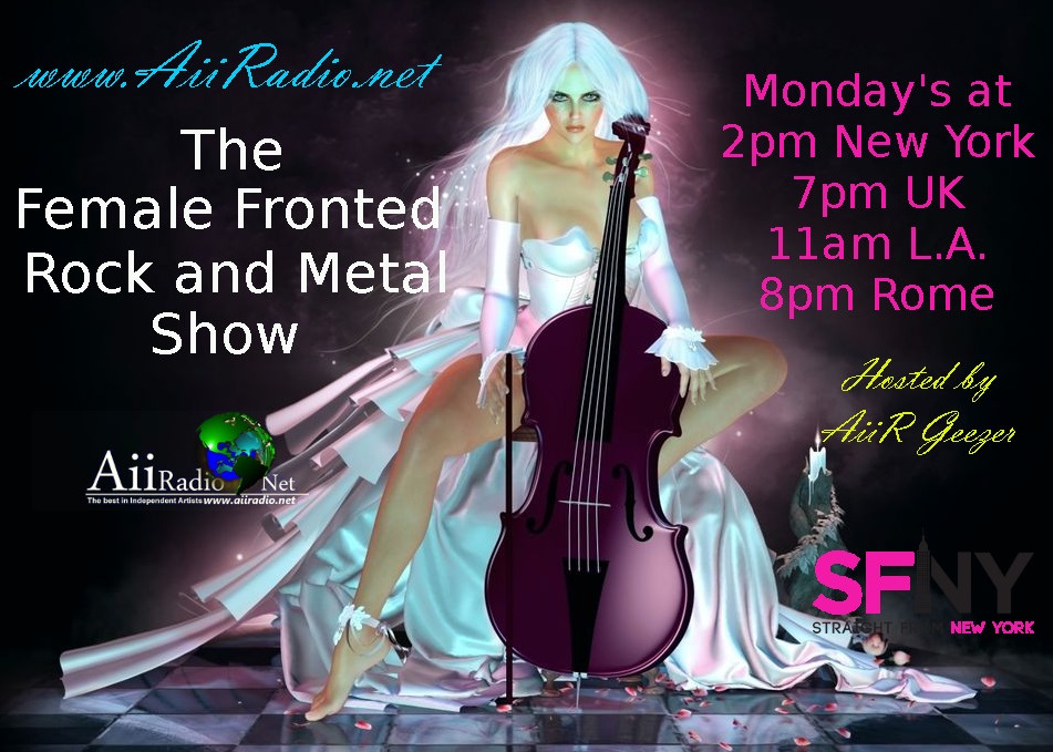 #AiiR #twitch
April 25th at 2pm NYC•7pm UK
#Premiers:@shelteredsun and @GghvTimea+#New #Icefire & #SheBites+
@CureVivienne,@amethystbandcr,@doseofarsenic,@LutharoOfficial,@LastDaysofEden,@TemperanceMetal,@ignea_band,@nightclubband,@official_ONCE,@Visionatica,@JessieGalante+more!