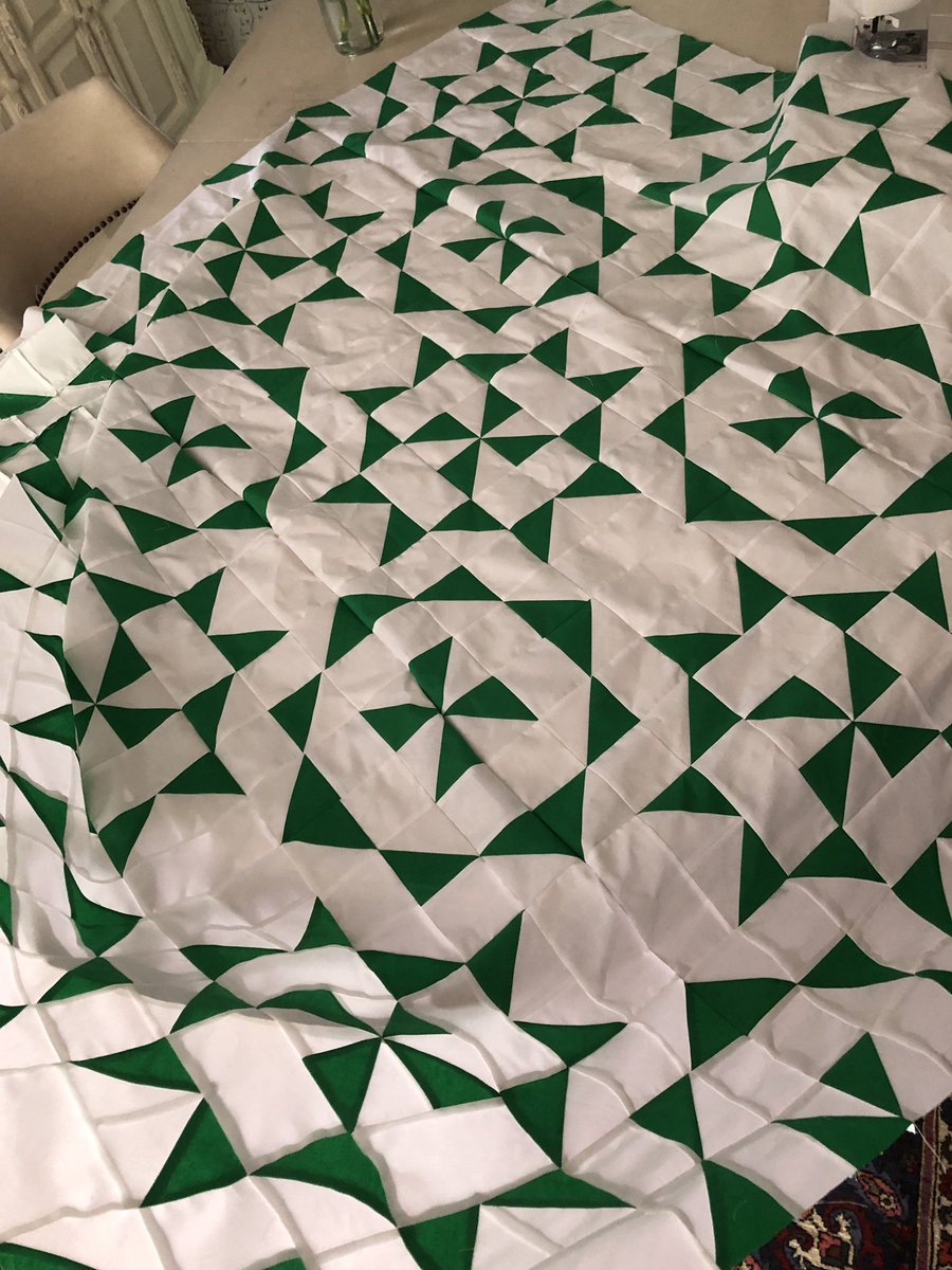 Coach_Jewell's tweet photo. All she needs is some borders and the quilt top will be done! 🤩🤩

@Imp_Softball’s #CaryQuiltRaffleOff Fundraiser will begin shortly!! https://t.co/PygNjfPkYR