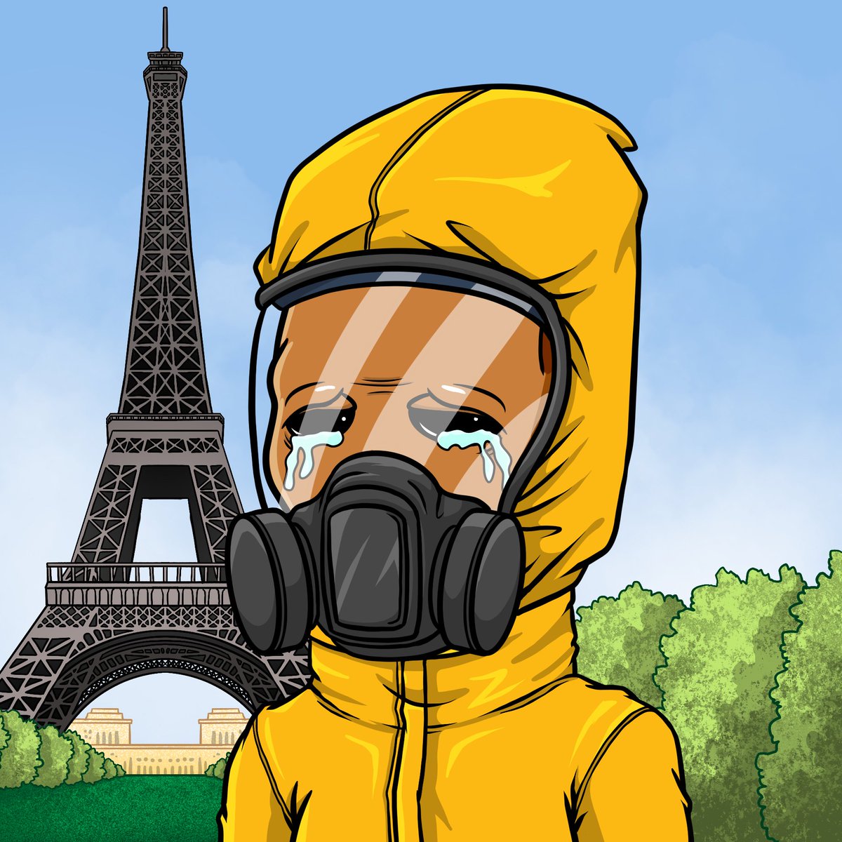 misfitsnft's tweet photo. GM 🖖

Walter took a trip to Paris but even with his hazmat suit to block to smells, it seems like he is suffering from a case of Paris Syndrome.

The Commander will come save you Walter. Hold tight 🛸
#NFTSneak #NFTs #NFTPFP #P2E #NFTCommunity https://t.co/jYwyZaUCfw