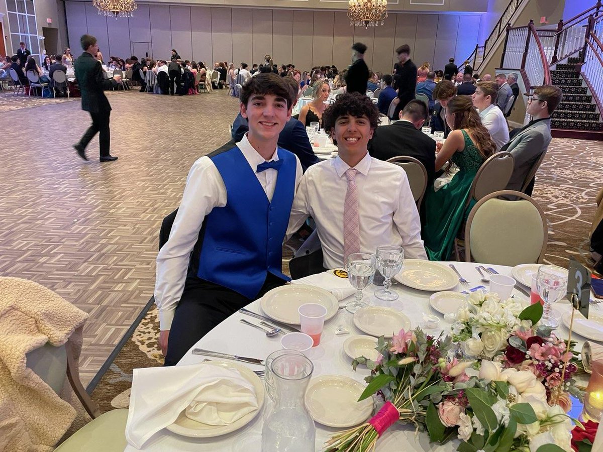 The guys clean up really nicely. Maybe a few of them even convinced a girl to dance with them. Great group of guys enjoying themselves at Prom 2022.