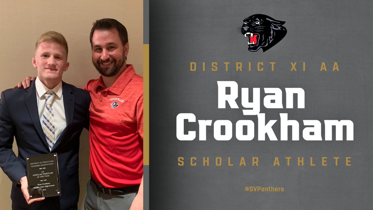 SV Athletics (@sauconathletics) on Twitter photo Congratulations to Ryan Crookham who was selected as the 2022 District XI AA Wrestling Scholar Athlete!   Ryan is the 4th Saucon Valley Wrestler to be selected as District XI's Scholar Athlete. #SVPanthers Congratulations to Ryan Crookham who was selected as the 2022 District XI AA Wrestling Scholar Athlete!   Ryan is the 4th Saucon Valley Wrestler to be selected as District XI's Scholar Athlete. #SVPanthers