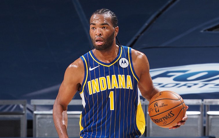 Firstgameever's tweet photo. @Suns @Pacers @TonyWarrenJr in his first @nba game he played 1:21 he did not score in a win over @warriors on November 9, 2014. On august 1, 2020 T.J had a career night scoring 53 points in a win over @sixers. https://t.co/o9McQRcPir