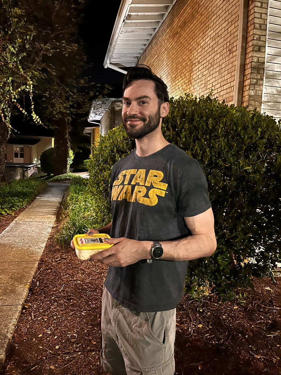 czero_co's tweet photo. Meet John! He is a PhD candidate and supports CZero with a pre-order. Thanks John 🥬💚 https://t.co/KJorY7ovrD