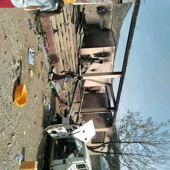 watch |  This is how the terrorist #TPLF was destroyed
 Infrastructure and civil facilities in the city of #Konnaba in the north of the Afar region, prior to the alleged withdrawal, and the international community, including them <a href="/AmnestyAR/">منظمة العفو الدولية</a>