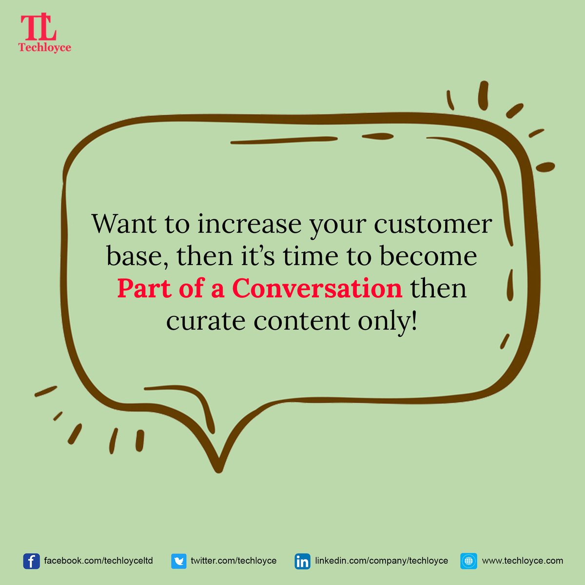 techloyce's tweet photo. If you are creating #content &amp; not interacting with the #audience, then it's time to #upgrade your #strategy because to succeed on any #digital_platform, 77% of #customers prefer a #business over #competitors.
To get #Social_media_integration with #CRM contact @techloyce https://t.co/BdGroevgqL