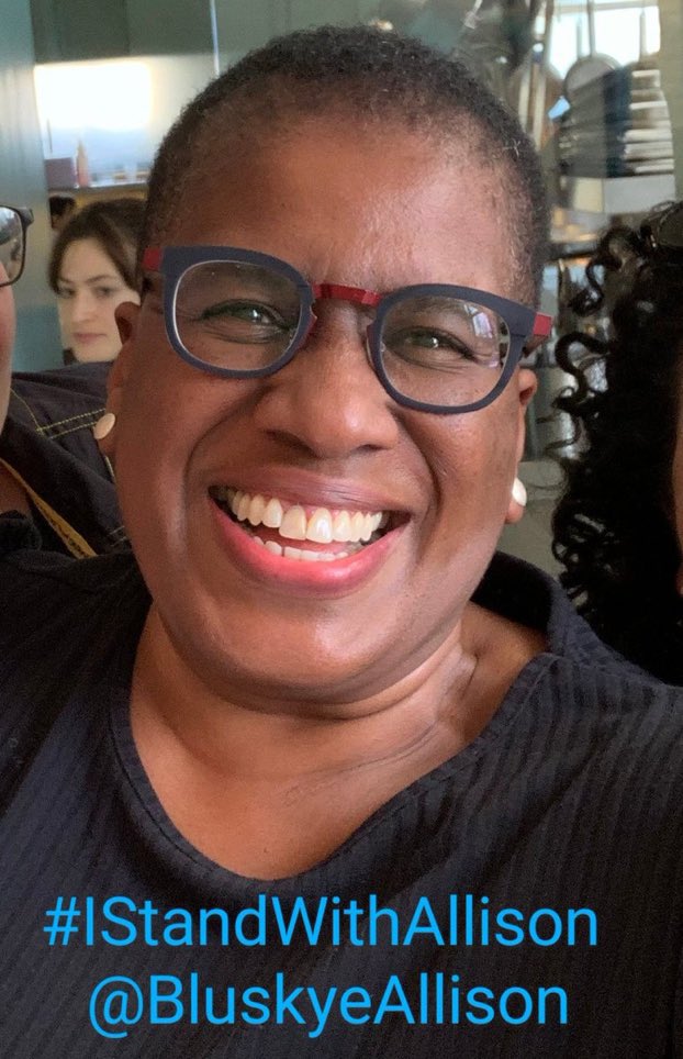 Today is the start of <a href="/BluskyeAllison/">Allison Bailey</a> case against Stonewall &amp; Garden Court Chambers for alleged discrimination &amp; victimisation. Allison is a lesbian barrister who was one of the instigators of @ALLIANCELGB hence her targeting. #IStandWithAllisonBailey