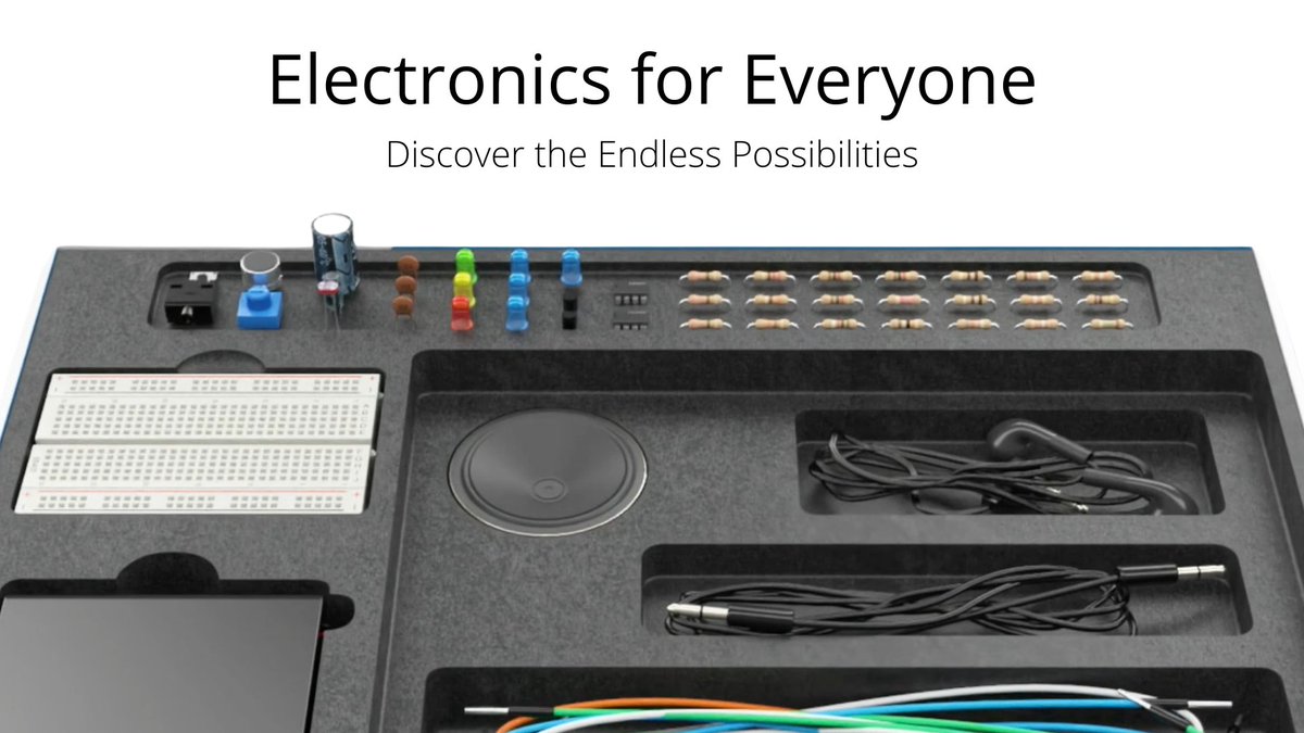 AMTech_Circuits's tweet image. We are 50% funded on #Kickstarter! We are that much closer to being able to bring the world of #electronics to anyone. Take advantage of the low prices and join our community of backers before the campaign ends! kickstarter.com/projects/theam…
