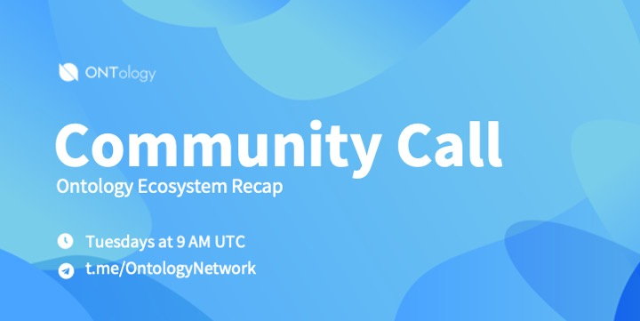 OntologyNetwork's tweet photo. Our Community Call starts in 1 hour! ⏰

Be sure to tune in for an #Ontology recap! 😀 #DID #data #identity #decentralized $ONG $ONT #blockchain #community 

🎙️ @a7izaidi @SGnode_ONT

👉 https://t.co/BJ8BdvJqvj https://t.co/nTM9HVxvuU