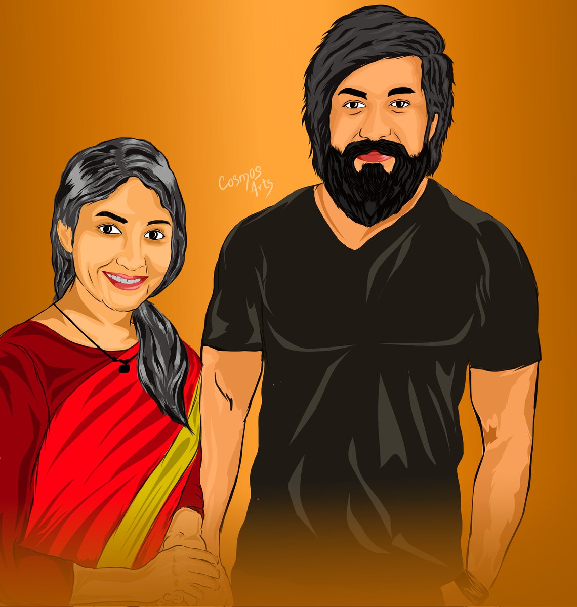 CosmosArt2022's tweet photo. Shanthi And Rocky 🌟❤️

@ArchanaJoiss @TheNameIsYash @prashanth_neel @KGFTheFilm @YashFansTweet #KGF #KGF2 #KGF2InCinemas #arts @SecondShowTamil @cinemapatti @cinemapayan @YashFansTrend https://t.co/ItrtlZhQoe
