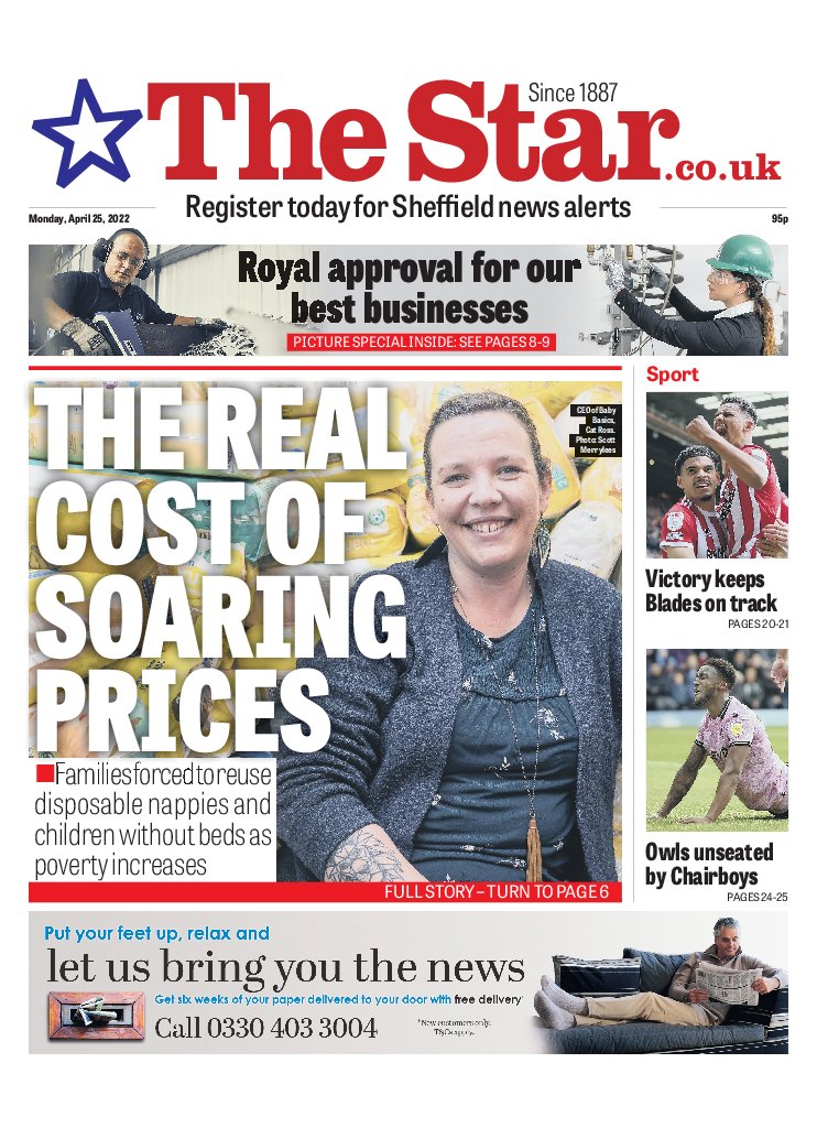 Devastating impact of rising costs on #Sheffield families. Great insight from <a href="/SheffieldBasics/">Baby Basics Sheffield</a> in today's <a href="/SheffieldStar/">The Star, Sheffield</a> ...