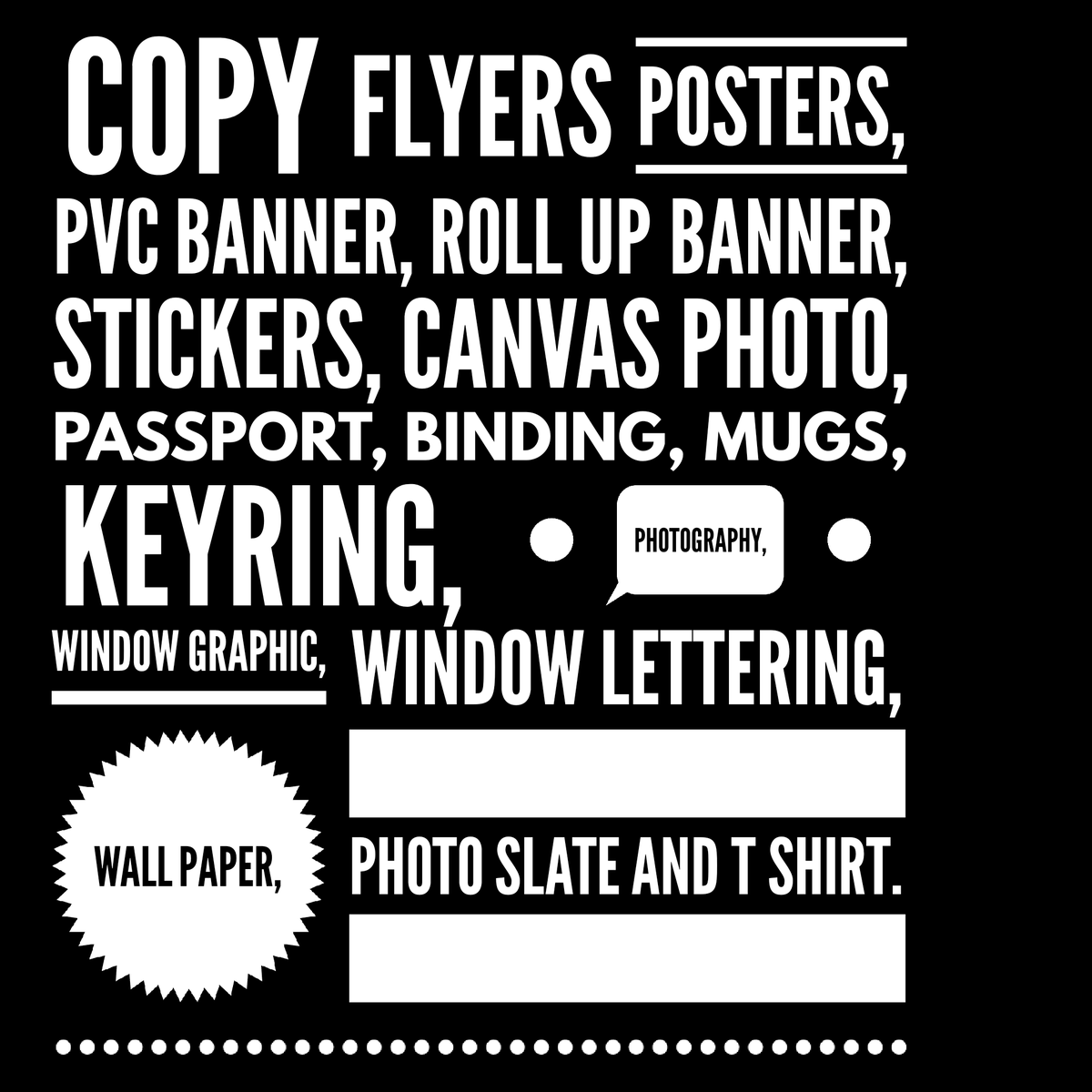 CITYGATEPRINT's tweet image. Shop open 9.30am till 5.30pm Mon to Friday and 11am on Saturday