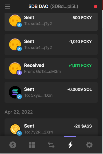 $FOXY and $ASS TOKENS on the MOVE!!

<a href="/FamousFoxFed/">Famous Fox Federation 🦊🟠</a> thanks for being a builder.🟠

<a href="/SolanaDonkeyDao/">Solana Donkey DAO</a> getting ready to do something?!

Maybe $DUST next?!