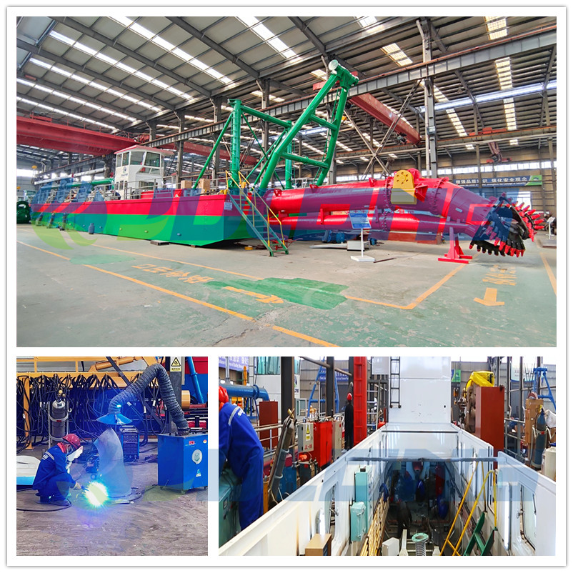 Busy morning in Julong factory... If anyone need dredgers,pls feel free to contact me. Email:luchi@trust-sun.com WhatsApp:+8615264612716 #dredger #cuttersuctiondredger #draga #sandpump #dredgingproject #disilting #environmentalprotection #waterwaytreatment