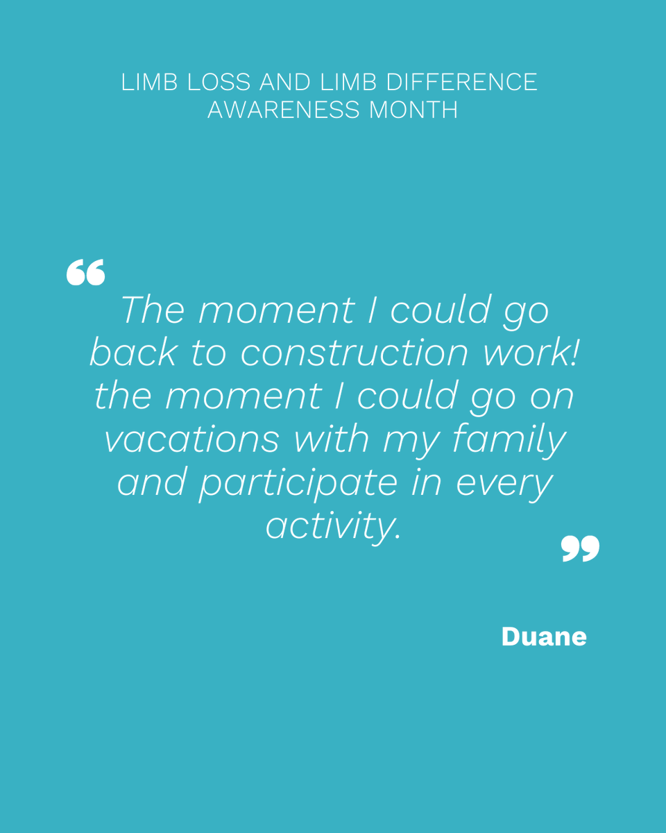 OttobockSA's tweet photo. A moment of Freedom - "I lost my leg due to spontaneous collapsing of the main arteries to my foot during a holiday in Zanzibar,β When Duane returned from a family holiday, his left foot was in agony and the doctors couldnβt locate a pulse. (1/3)
#OttobockSA https://t.co/Y2qVN7lMsJ