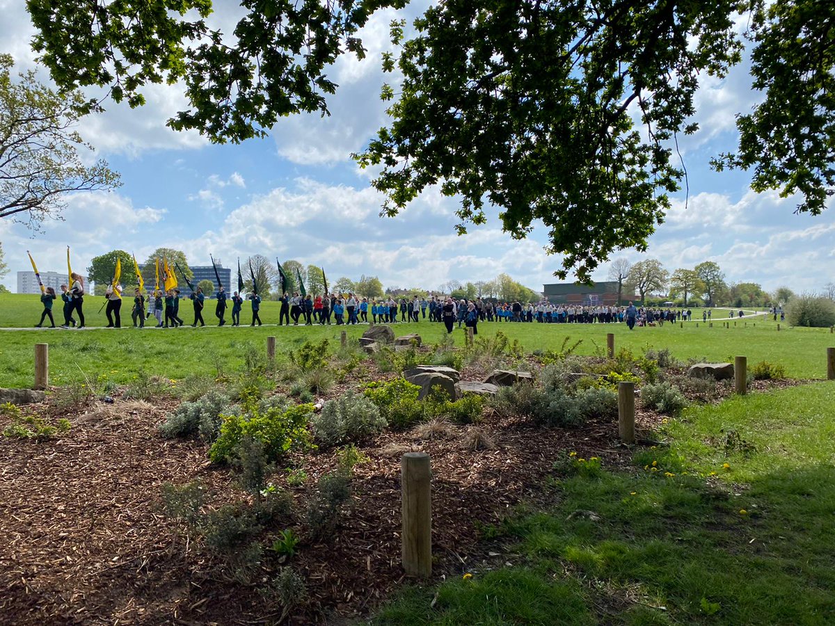 acardall's tweet photo. Fantastic support from @SpitfireScouts for our St George's Day celebration and even better to be able to congratulate our adult members with awards including 3 60 year long service awards...#Scouts #SkillsForLife #gettingbacktogether @BirminghamScout https://t.co/p8MbsXd7Rm