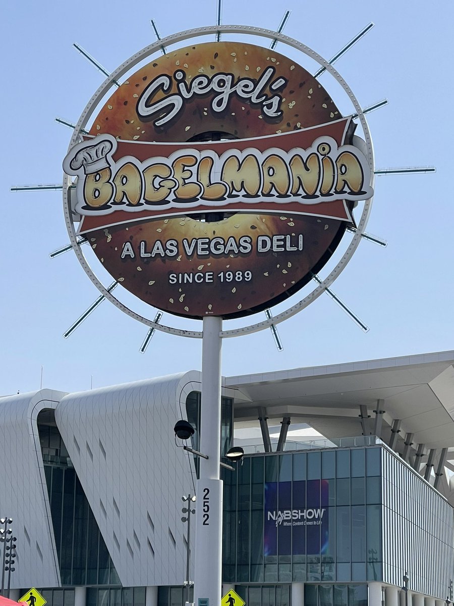 How do you see this walking to <a href="/NABShow/">NAB Show</a> &amp; NOT think of <a href="/allatoncemovie/">Everything Everywhere</a>?! Catch my chat w/editor Paul Rogers tomorrow at 1:55pm N255 at NAB!