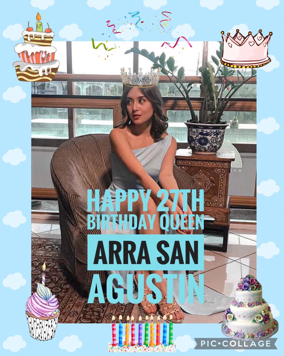 Happy Happy Happy Birthday to the one and only queen of this world <a href="/arrasanagustin/">Arra San Agustin</a> remember I always believed in you even you didn’t believe in your self I always cared about you and always here to support you and I love you so much queen 💚💗😍🎊🎂💕🎉🥳