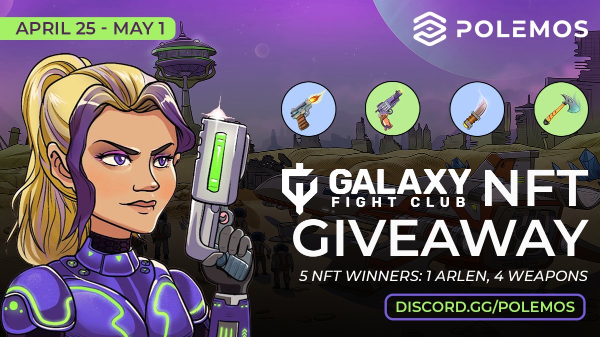 Polemos Presents: Galaxy Fight Club NFT Giveaway | Discord.gg/Polemos
