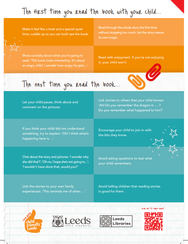 Bardsey_Primary's tweet photo. Some handy tips for reading at home with your child... https://t.co/QJ5C14Ja6T
